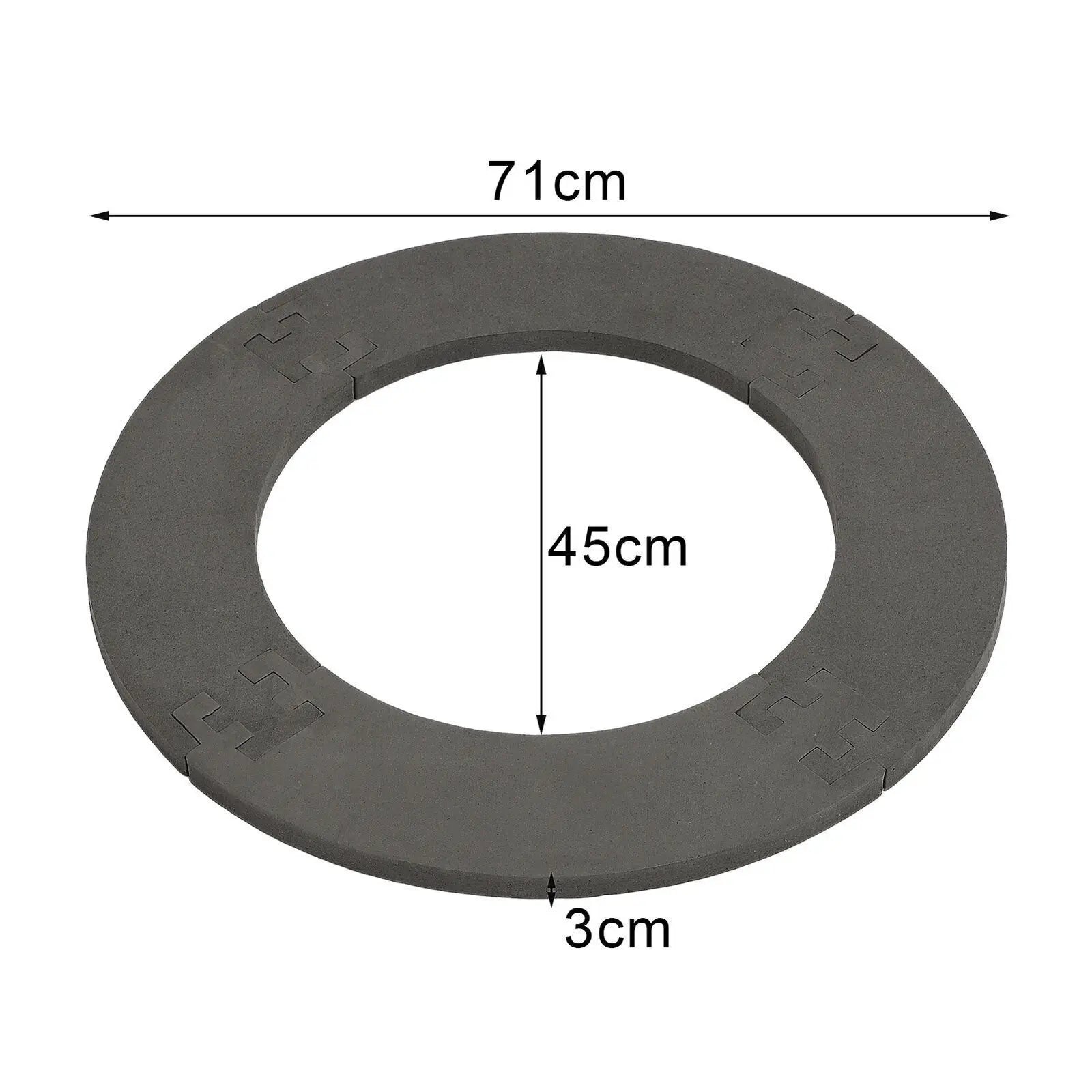 Protective Dartboard Darts Surround Wall Guard EVA Dart Disk Target Protection Wall Detachable Shooting Target Protection Ring