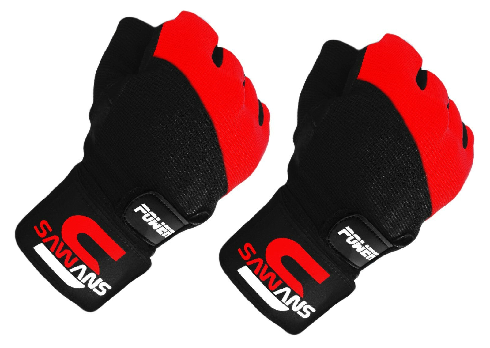 SAWANSÂ® Gym Weight Lifting Gloves Leather Training Straps Body Building Workouts