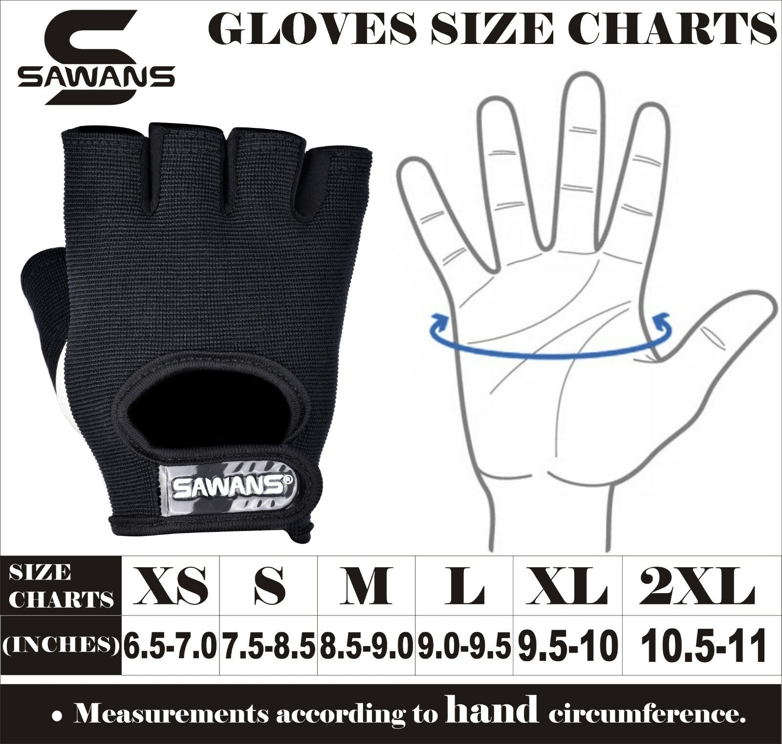 SAWANSÂ® Gym Weight Lifting Gloves Leather Training Straps Body Building Workouts