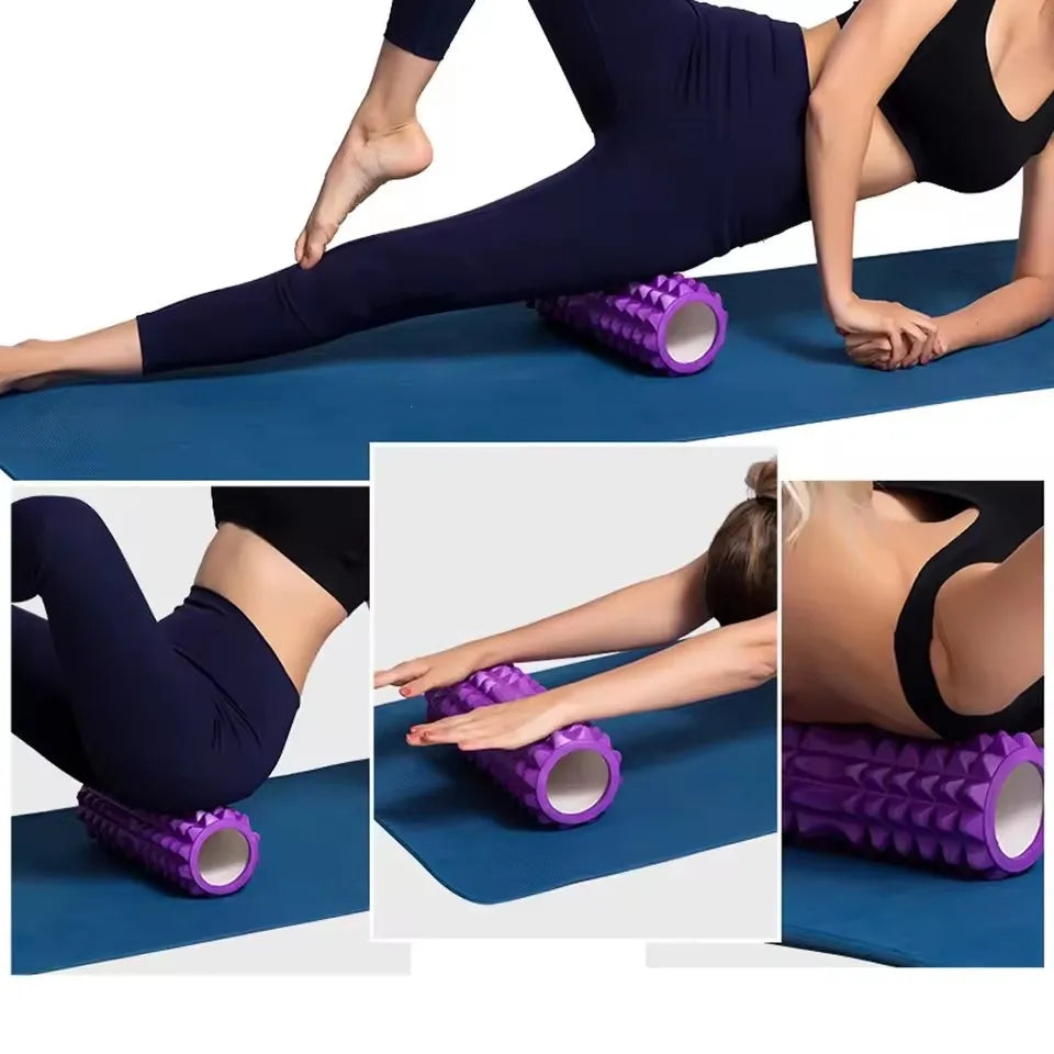 Foam Rollers for Muscle Massage 30CM - High-Density Back Foam Roller for Back Pain Relief & Muscle Recovery in Legs & Arms