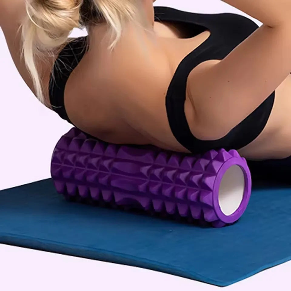 Foam Rollers for Muscle Massage 30CM - High-Density Back Foam Roller for Back Pain Relief & Muscle Recovery in Legs & Arms