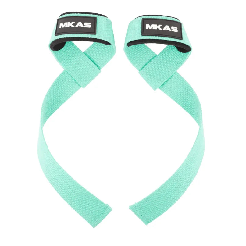 Weightlifting Straps 1 Pair Lifting Wrist Anti-Slip Silicone Strength Training Strap Deadlifts Crossfit Hand Grips Wrist Support