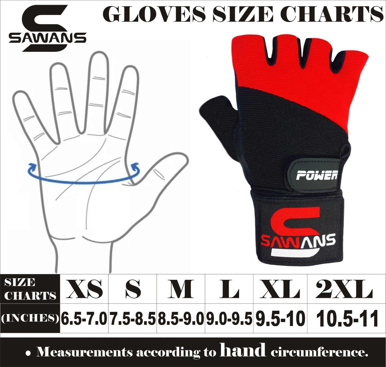SAWANSÂ® Gym Weight Lifting Gloves Leather Training Straps Body Building Workouts