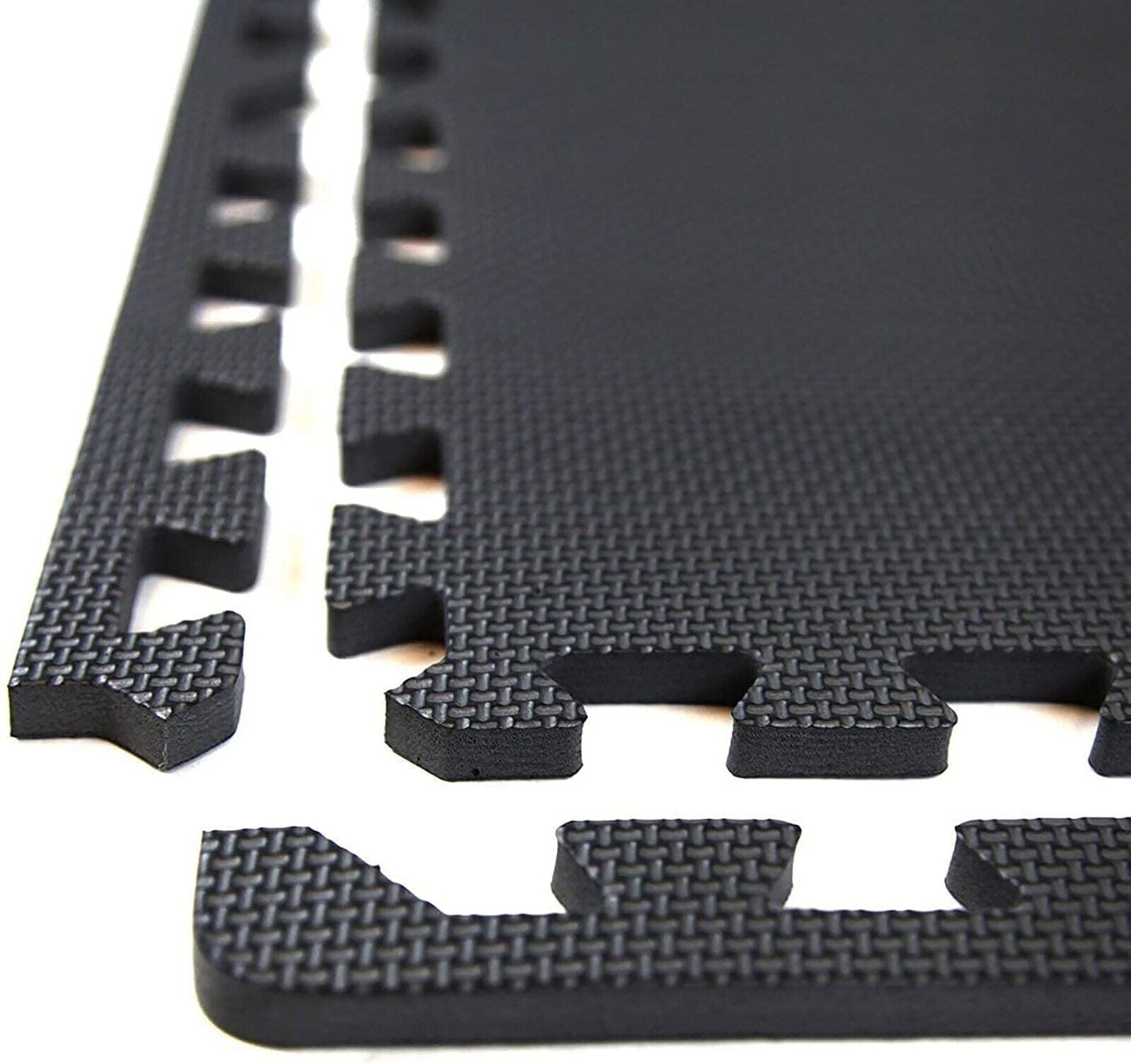 INTERLOCKING EVA SOFT FOAM EXERCISE FLOOR MATS GARAGE OFFICE KIDS PLAY